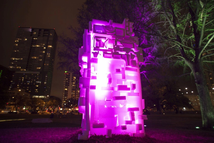 SXSW ECO Installation — Illuminated installation