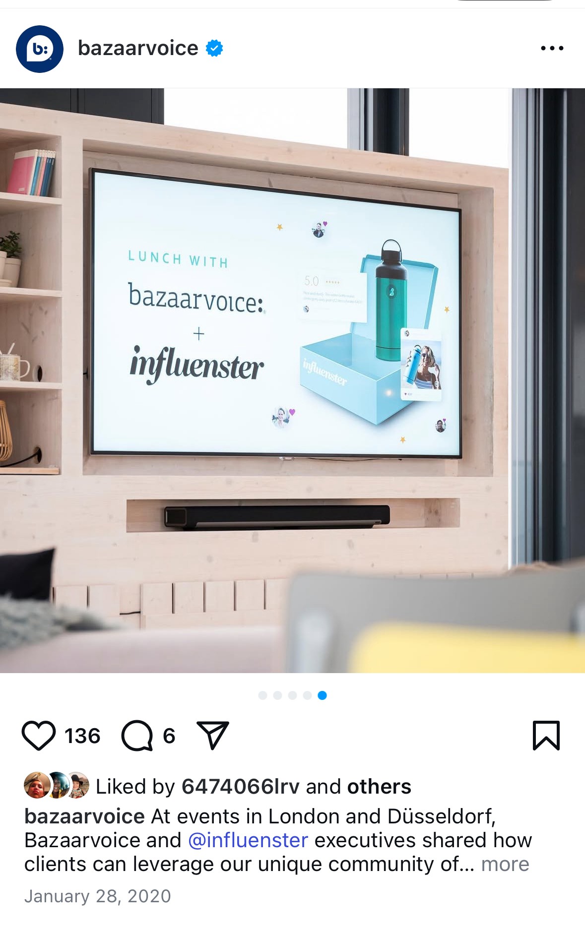 Bazaarvoice Influenster Acquisition — Internal communications